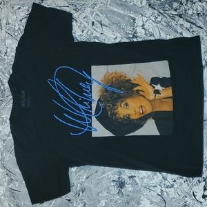 Whitney Houston mens graphic tee